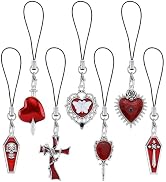 BEEFLYING Cute Charms for Mobile, Kawaii Charms Straps Aesthetic Y2K Cell Phone Pendants Accessor...