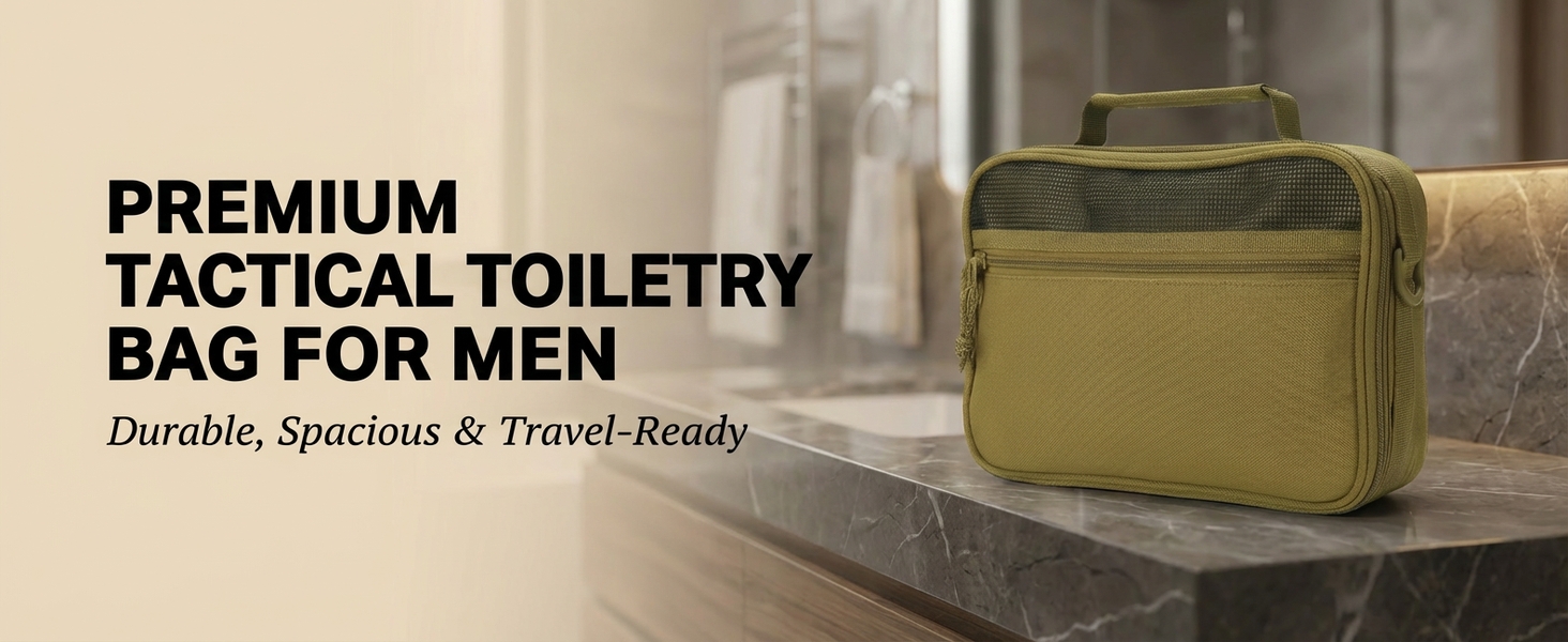 Travel Toiletry Bag for Men