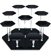 Acrylic Display Stand,Display Stand for Funko POP Figures, 9-Tier Perfume Organizers and Storage ...