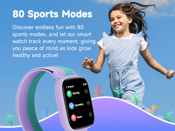 sports watch kids