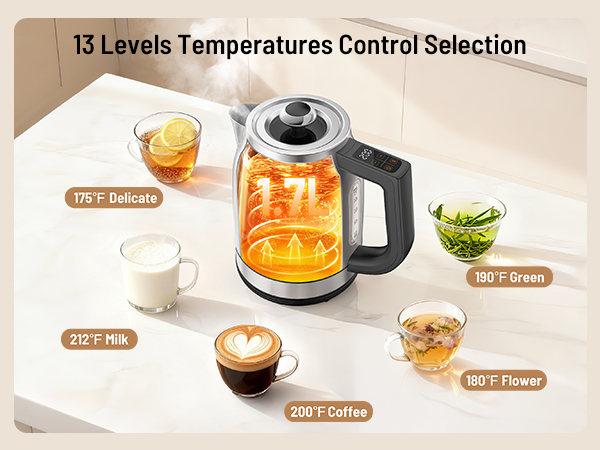 Electric Kettle Temperature Control
