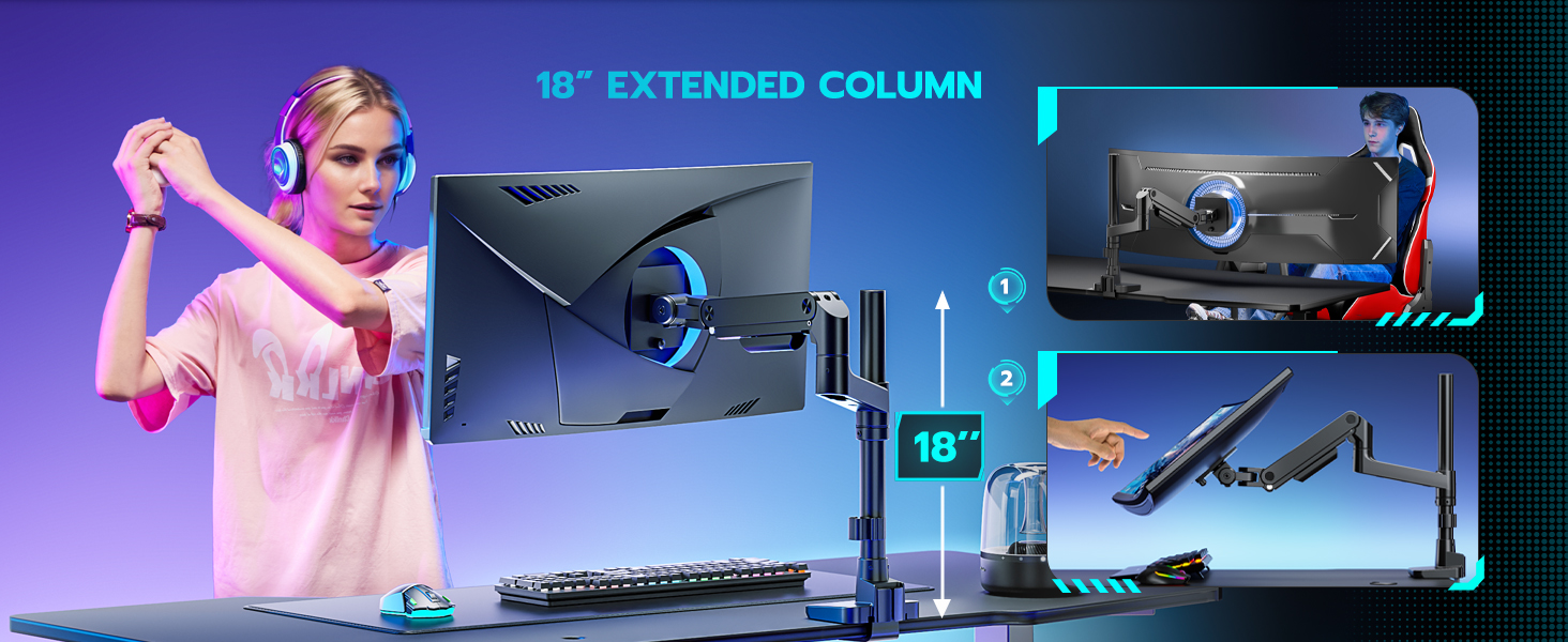 18" EXTENDED COLUMN