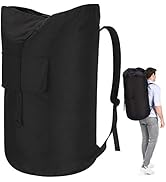 Backpack Laundry Bag, 115L Laundry Bag Heavy Duty Extra Large, Sturdy Laundry Backpack, Portable ...