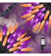 ILLUMINEW Halloween Lights - 98ft 2 Pack 150 Count Connectable Waterproof LED Fairy Lights Bulbs ...
