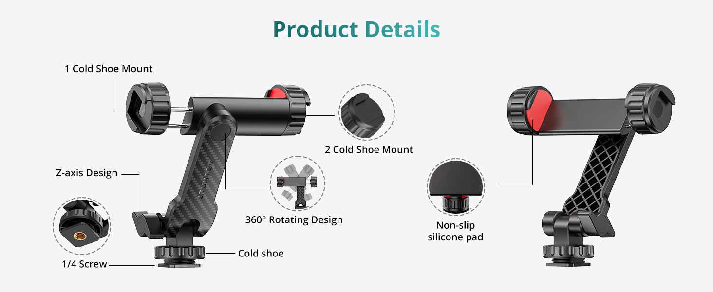 ATUMTEK Phone Tripod Mount