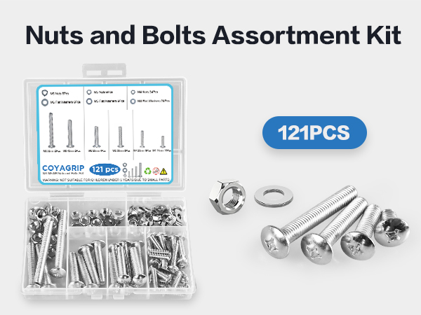 nuts and bolts assortment kit