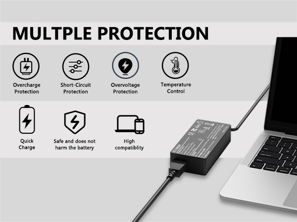 100W Universal USB C Laptop Charger