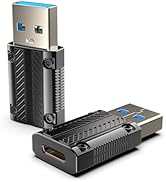 LMUBOY USB to USB-C Adapter Pack-2,USB Type C Female to A Male Converter for Travel,Compatible wi...