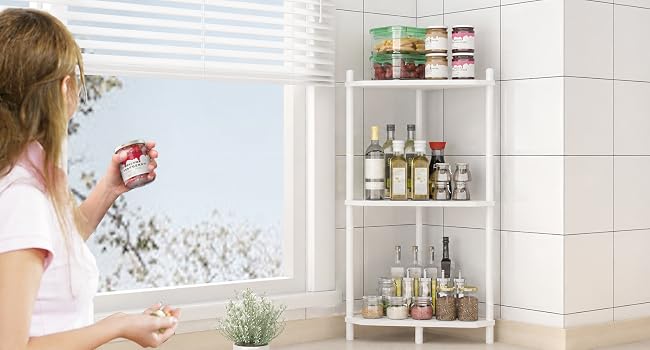 corner book shelves