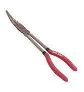 OEMTOOLS 22622 11 Inch Long Nose Pliers, 45 Degree Pliers, Needle Nose Pliers, Bent Long Nose Pli...