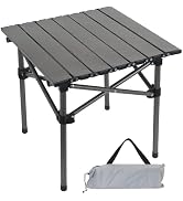 Opliy Folding Camping Table,Portable Table for 1-2 Persons -Collapsible Table Lightweight with Ca...