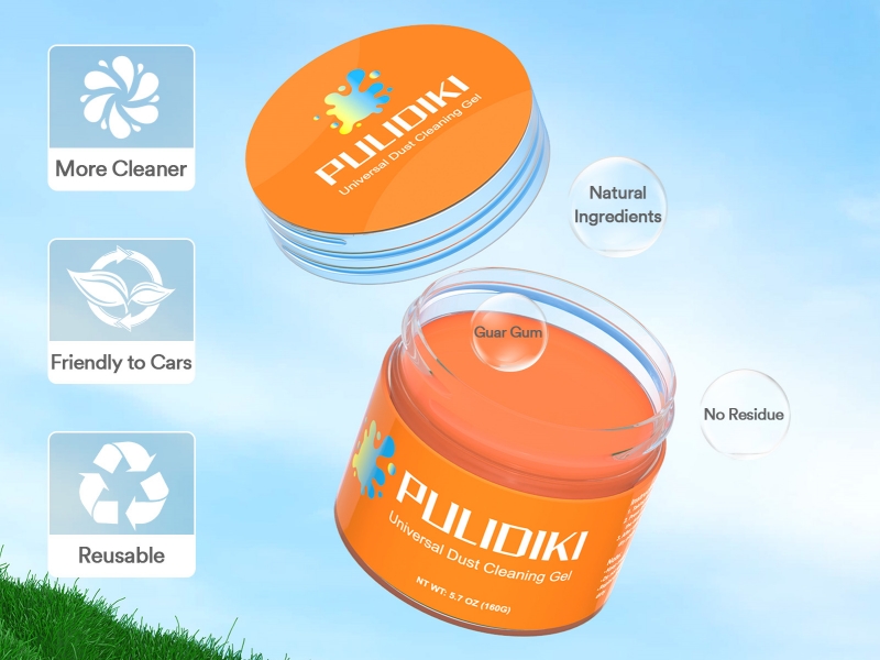 Car putty orange