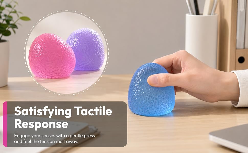 Rainbow Stress Ball for Adults Anxiety Relief
