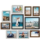 decorUhome Picture Frames Collage Wall Decor for Photo Gallery Display, Assorted Picture Frames s...