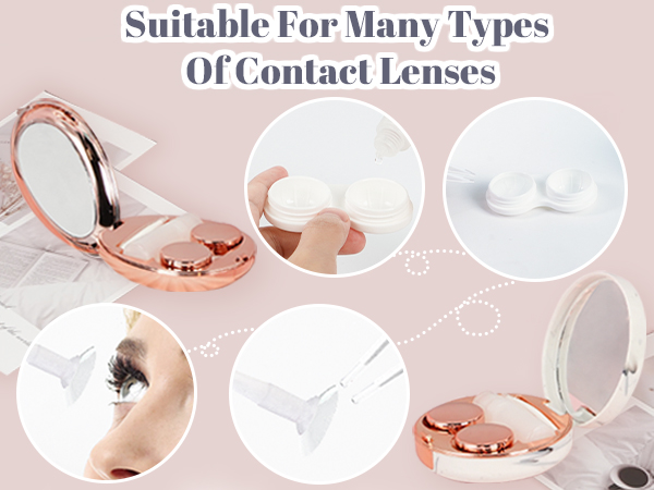 contact lenses solution case