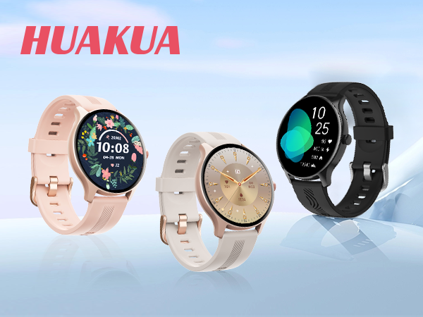 HUAKUA Smart watches for women men
