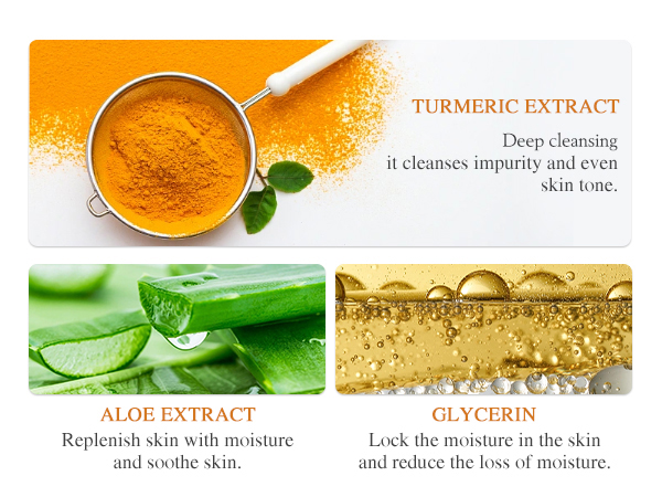 Turmeric soap