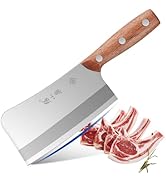 ZHANG XIAO QUAN SINCE 1628 Heavy Duty Butcher Knife Made of High Carbon Stainless Steel, Professi...