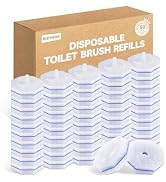 50 Count Toilet Wand Refills for Clorox, 5X Cleaning Power Toilet Bowl Wand Refills & High-Densit...