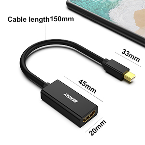 Mini Displayport to HDMI Adapter