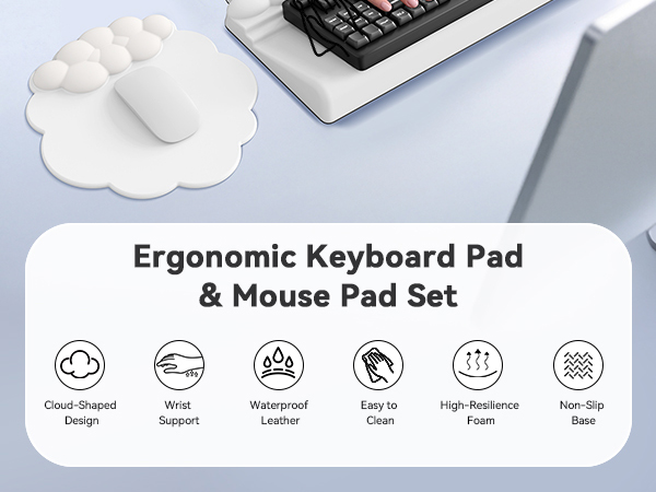 cloud wrist rest