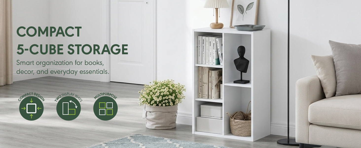 compact 5 cube storage