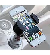 Techmount Aluminum FJR 1300 Replace Stem Nut Mount w/Grey Techgripper Kit - Securely Hold Your Ph...