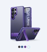 ASAFCASE for Samsung Galaxy S25 Ultra Case with Stand, Military-Grade Shockproof Protection & Rug...