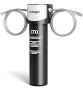 Vortopt Water Filtration, Q5-C2 28000 Gallon Under Sink Water Filter | NSF/ANSI 42 Certified Wate...