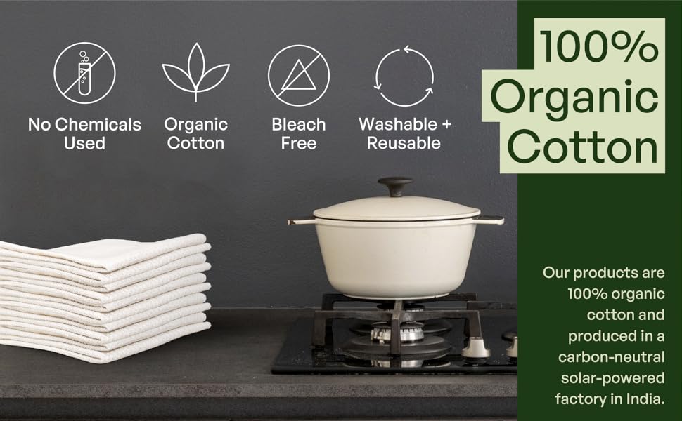 mioeco reusable paper towels kitchen dish cloth towel rolls absorbent bamboo wash cotton