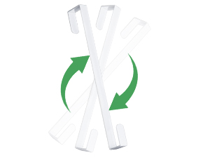 reversible door hook