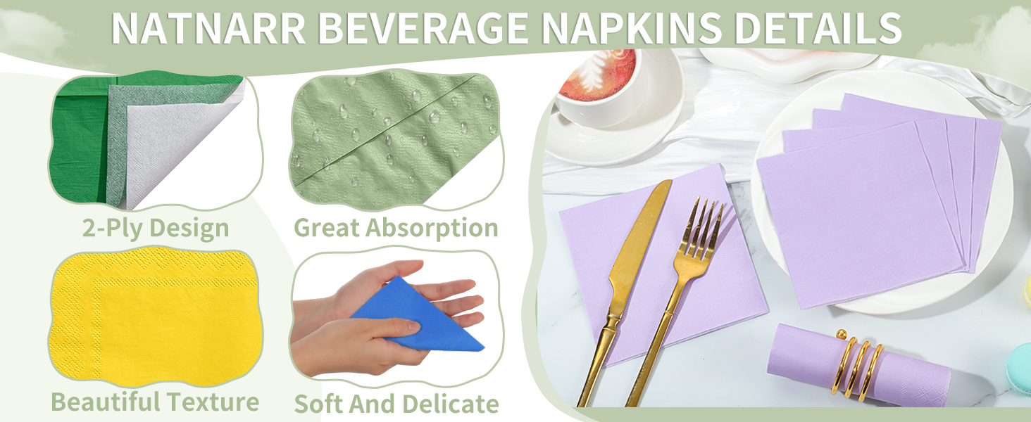 cocktail napkins