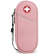 SITHON EpiPen Medical Carrying Case Insulated, Travel Medication Organizer Bag Emergency Medical ...