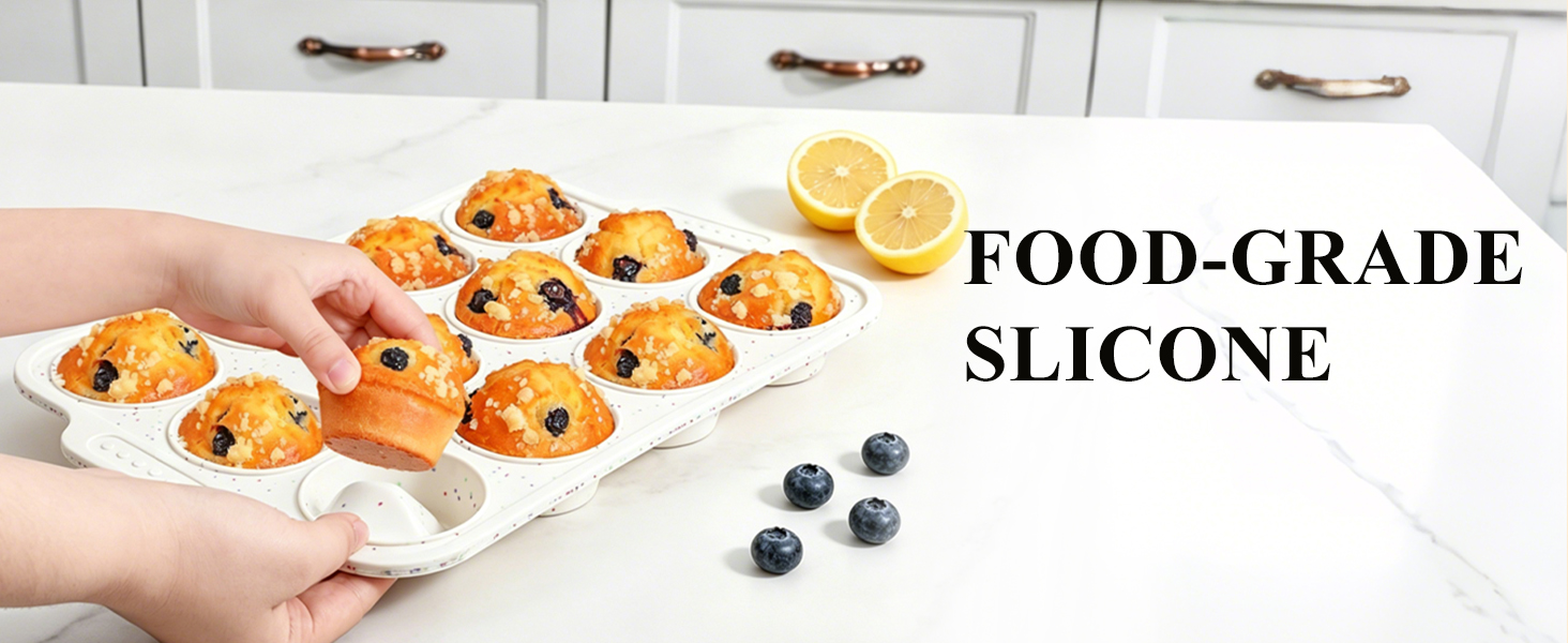 silicone muffin pan for baking