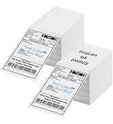 FungLam 4"x6"Thermal Shipping Labels, 2 Pack of 1000 Fanfold Labels, Adhesive Shipping Labels for...