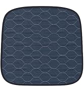 Waterproof Seat Protector (17.7 x 17.7)” - Blue Absorbent Seat Covers - Protector Pads for Chairs...