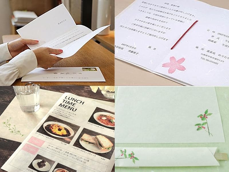 Japanese washi paper