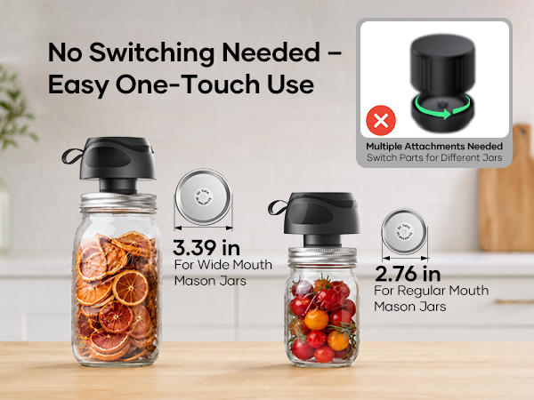 Mason Jar Vacuum Sealer