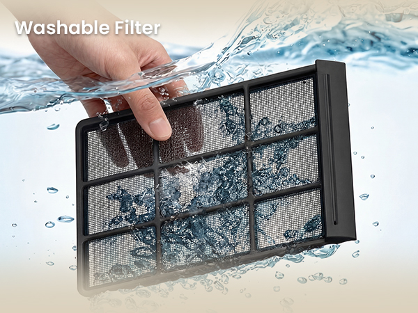 Dehumidifier with filter