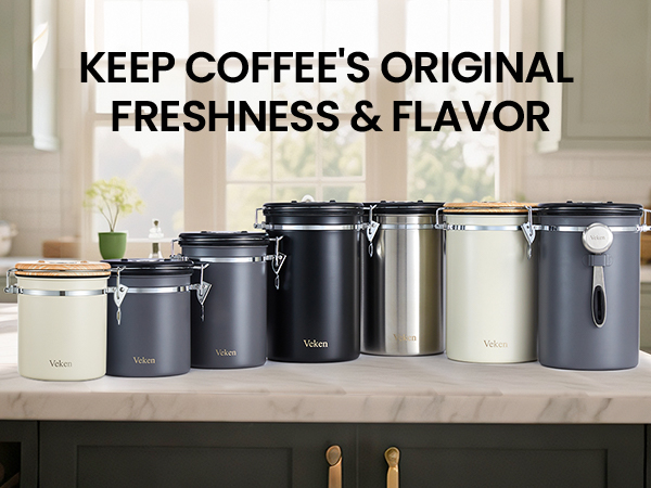 Veken coffee canister