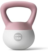 NEALFIT Soft Kettlebell 5LB/10LB/15LB/20LB/25LB, Kettlebells Set Soft Kettle Bell Anti-Slip Grip ...