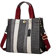 ZHMO The Canvas Tote Bag Crossbody Bags for Women,Cross body Purse Satchel Bag Shoulder bag Handb...