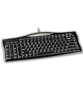 Evoluent R3K Reduced Reach Right-Hand Keyboard – Wired USB Compact with Numeric Pad, Ergonomic Co...