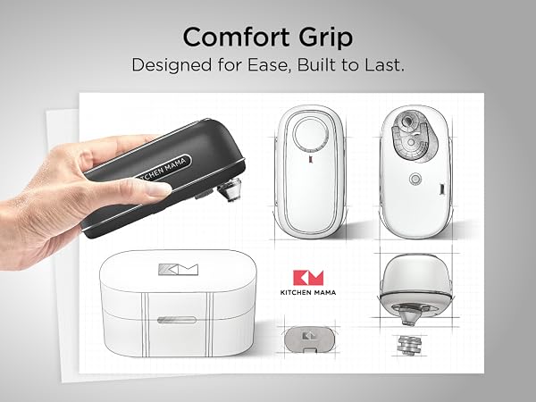 Comfort Grip, Designed for Ease, Built to Last