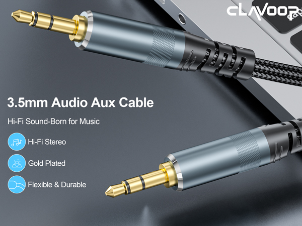 3.5mm audio cable 10ft