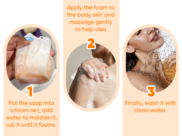Turmeric soap bar face wash cleansing pads