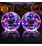 Askyli Floating Pool Lights, Colorful LED Solar Pool Lights that Float, IP68 Waterproof Light up ...