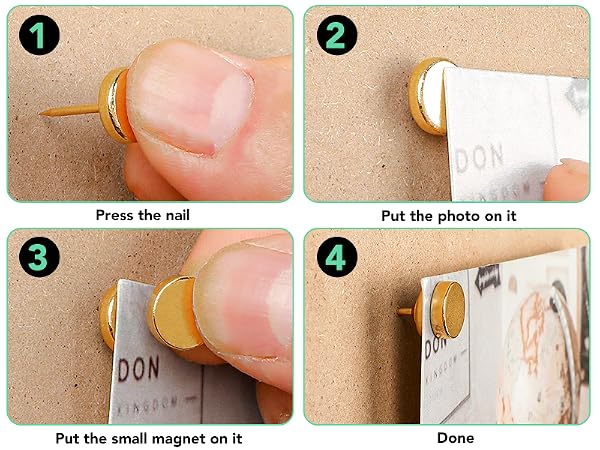 magnetic pushpin