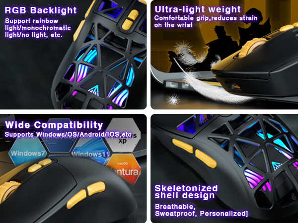 gaming mouse wireless gaming mouse wireless mouse gaming computer mouse