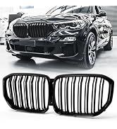 Zealhot X5 G05 Gloss Black Kidney Grill Grille Fit for 2019 2020 2021 2022 2023 BMW X5 G05 (Gloss...